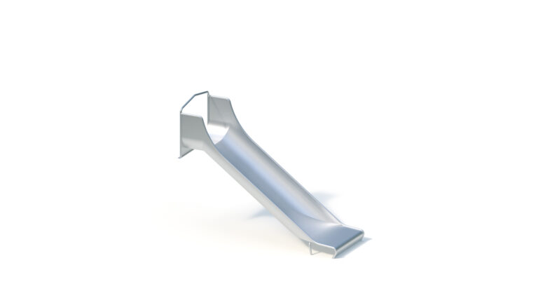Wide slide (1,40 m) flange fastening