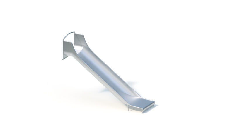 Wide slide (1,80 m) flange fastening