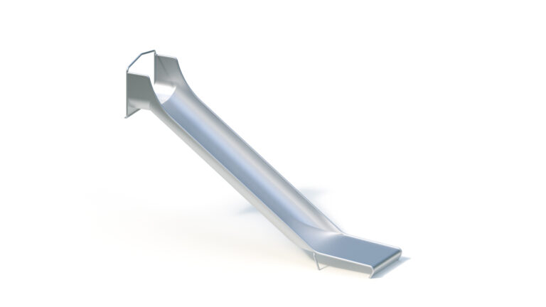 Wide slide (2,20 m) flange fastening