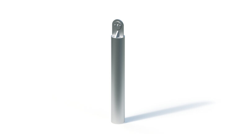 Stainless steel bollard for cable ferry