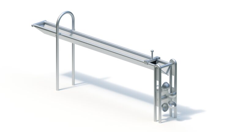 Wasserrinne (2,40) mit Wassermühle